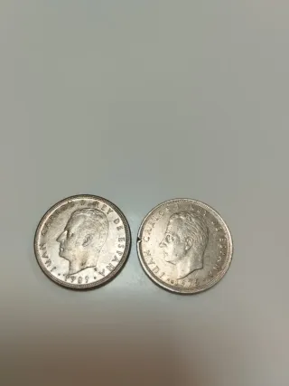Moneda antigua 5 Ptas