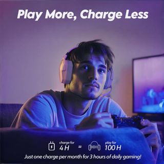 Cascos Gaming  2.4 GHz+Bluetooth 5.3 con7.1 Sonido