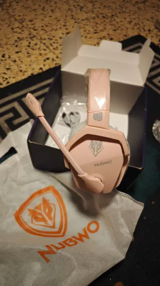 Cascos Gaming  2.4 GHz+Bluetooth 5.3 con7.1 Sonido
