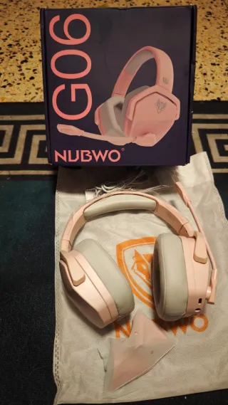Cascos Gaming  2.4 GHz+Bluetooth 5.3 con7.1 Sonido