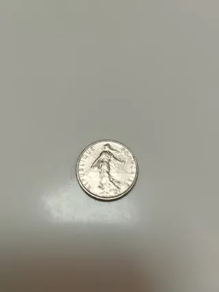 Moneda 1/2 Franco 1966