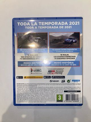 WRC 10 PS5 Juego de Carreras