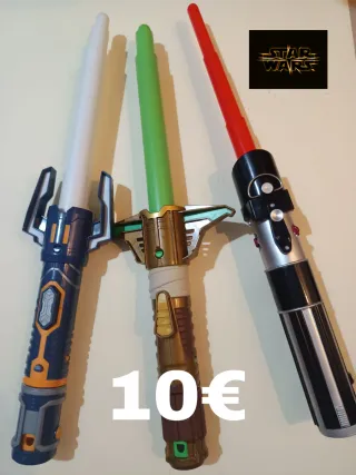 Sables de luz Star Wars (3 unidades)