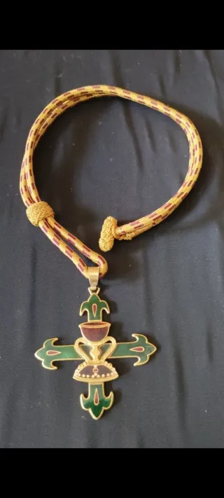 Lote Cruz con Cordón y Colgante