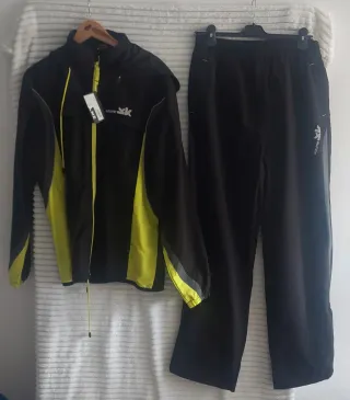Chándal Kelme XL Negro y Amarillo