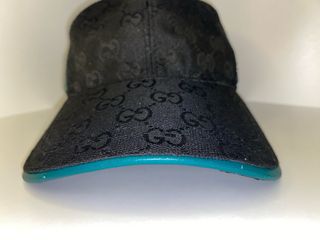 Gorra Gucci Talla M Negra y Verde
