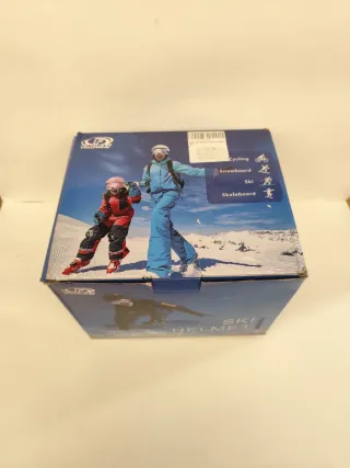 Casco sci bianco Findway M 55-59