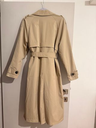 Trench lungo PULL&BEAR beige donna