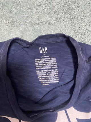 Camiseta The Gap azul marino