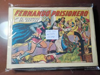 LOTE DE 62 COMICS EL GUERRERO DEL ANTIFAZ AÑOS 50