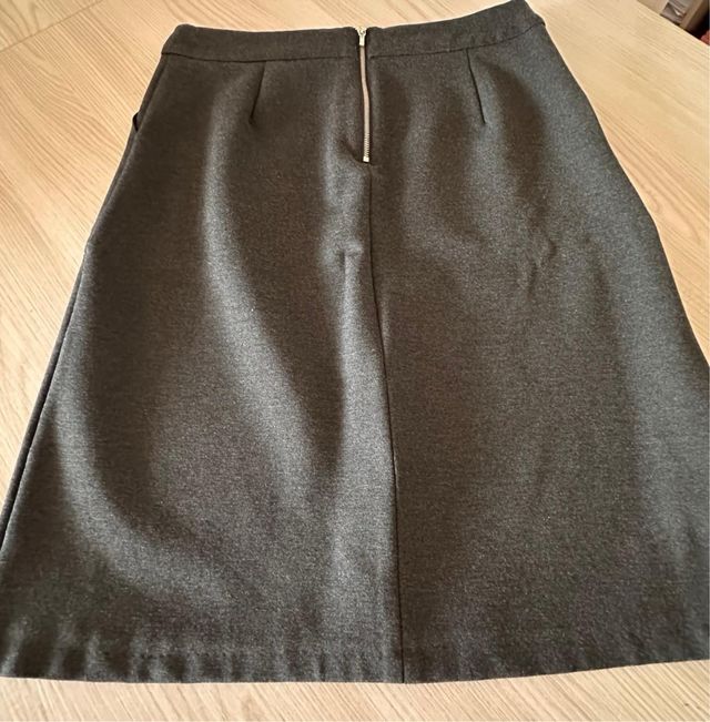 Gonna Camaieu Grigia Taglia L