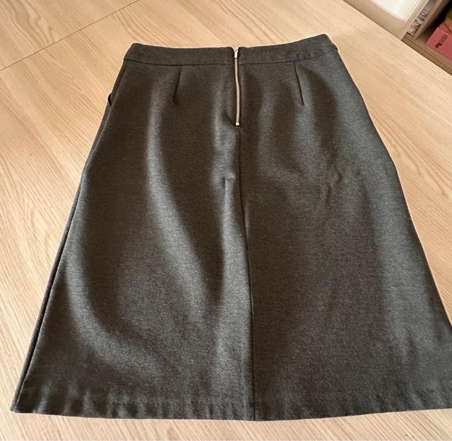 Gonna Camaieu Grigia Taglia L