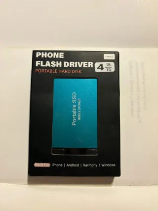 Disco Duro SSD 4TB Tipo-C