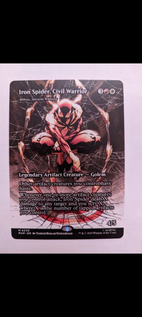 Carta Magic Iron Spider