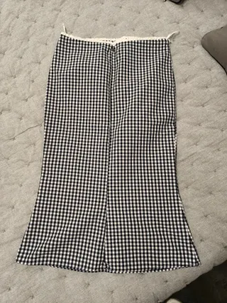 Falda Vichy Zara