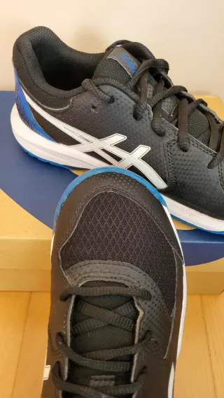 Zapatillas Asics Niños Negro/Azul