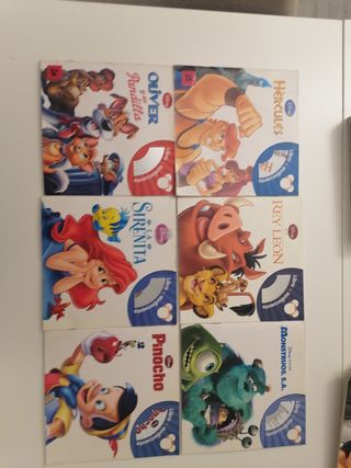 Pack 21 Cuentos Disney CD + Libros