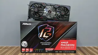 ASRock RX 6600 XT Phantom Gaming Tarjeta Gráfica