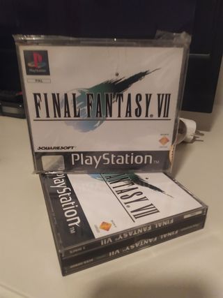 Final Fantasy VII PlayStation PAL