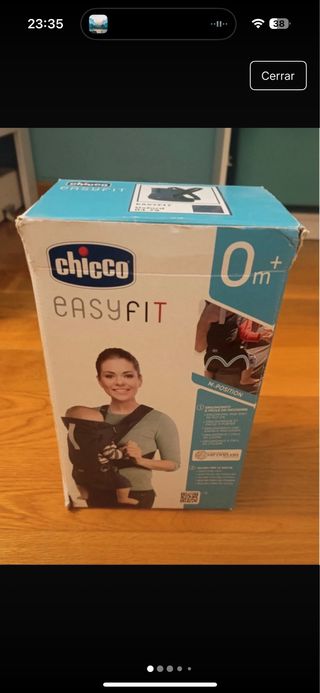 Mochila Portabebés Chicco Easy Fit 0m+