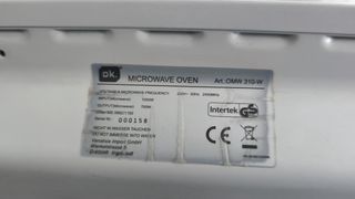 Microondas OK Blanco