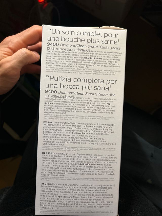 Cepillo Dental Eléctrico Philips Sonicare 9400