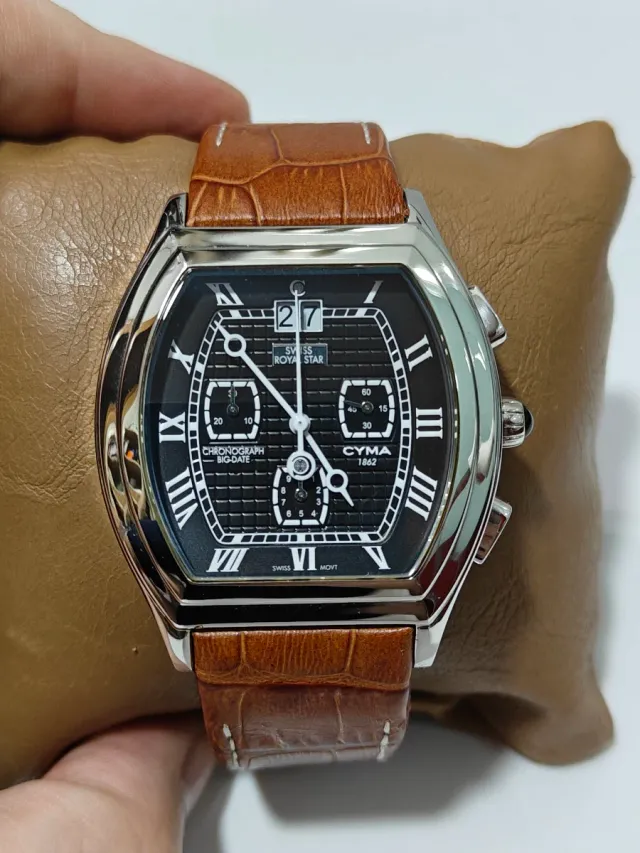 Reloj Cyma Royal Star Cronógrafo Big-Date