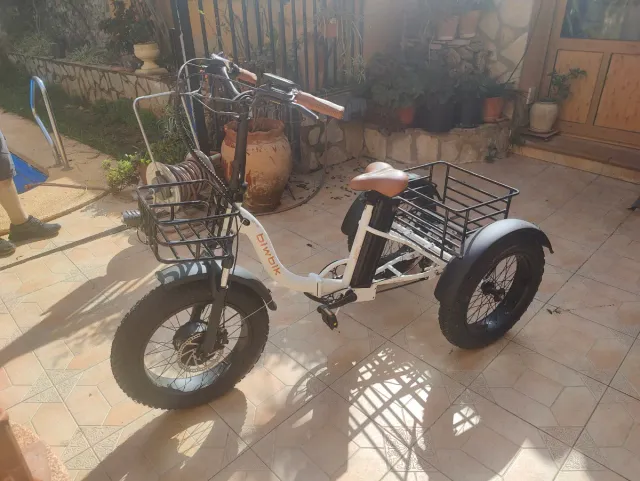 Triciclo Eléctrico Biwbik Khali Acelerador