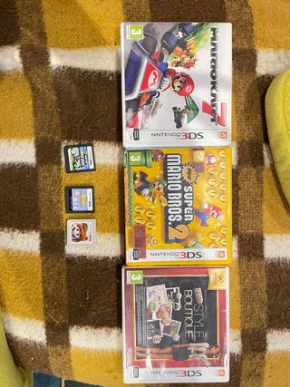 Lote Juegos Nintendo 3DS y DS
