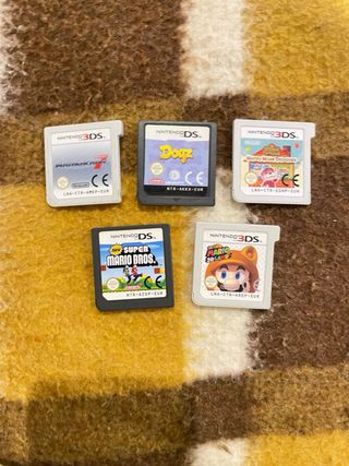 Lote Juegos Nintendo 3DS y DS
