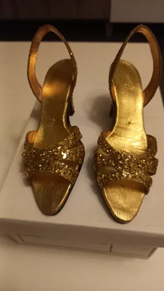 Zapatos ELDA ARTESANA Decoración Azul/Plata