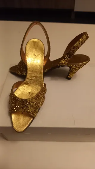 Zapatos ELDA ARTESANA Decoración Azul/Plata