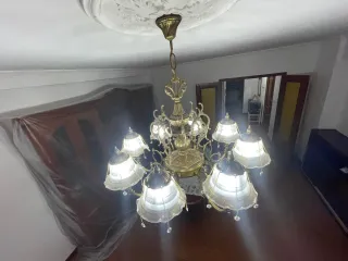 Lámpara de techo antigua