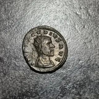Lotto 2 monete romane: Vespasiano, Claudio II°
