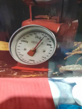 Bilancia da cucina Schar rossa