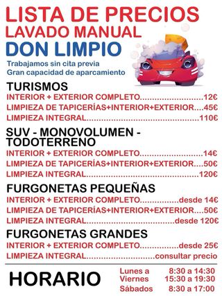 Traspaso lavadero de coches en Benetuser