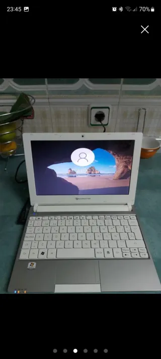 Mini portátil Packard Bell