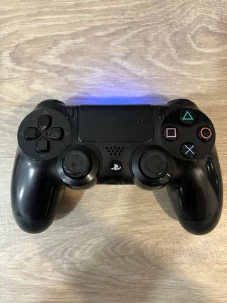 PS4 Pro Sony Negra y Azul + Mandos