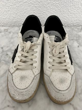 Golden Goose Ball Star Sneakers Blancas y Negras