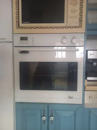 Horno Teka cristal blanco 