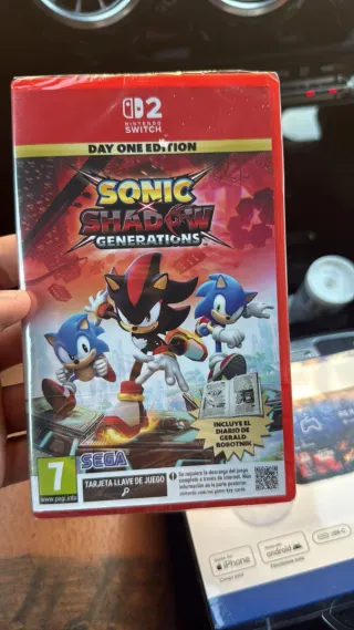 Sonic & Shadow Generations Nintendo Switch - Day O