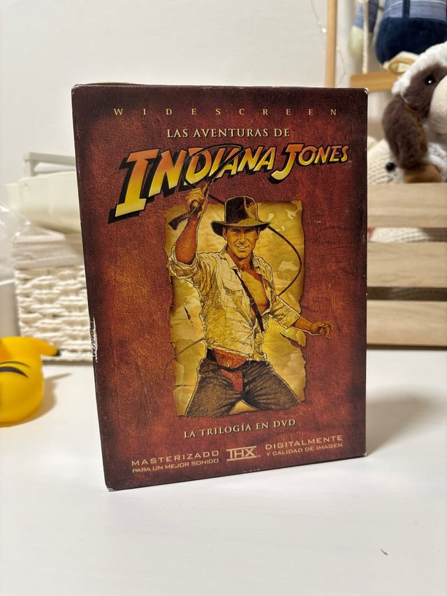 DVD della trilogia di Indiana Jones