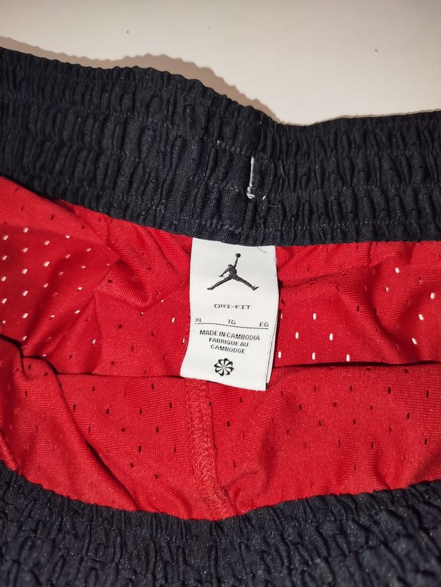 Pantaloncini Jordan Rossi Uomo