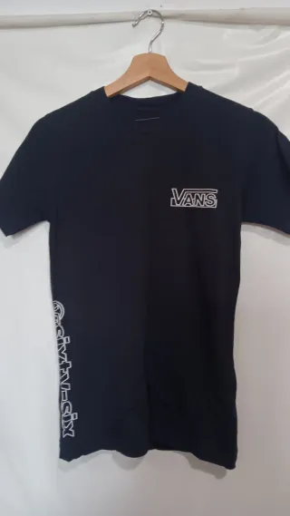 Camiseta Vans Negra Off The Wall