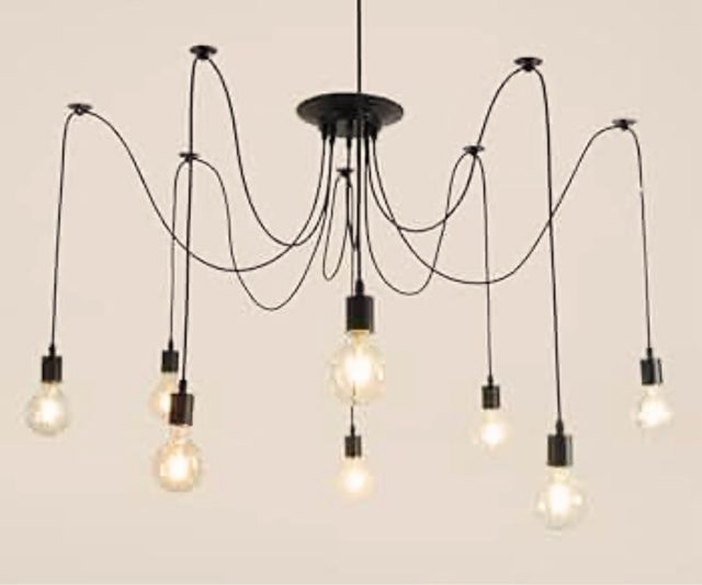 Lámpara Molly Habitat Negra