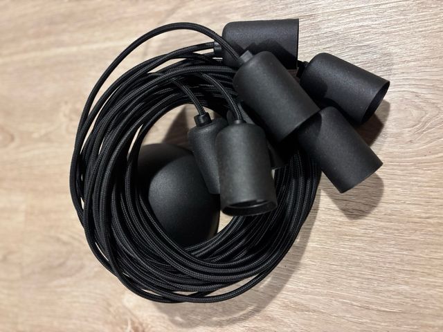 Lámpara Molly Habitat Negra