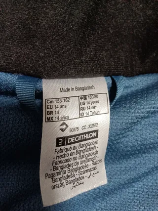 Chaqueta de esquí Wedze azul 550