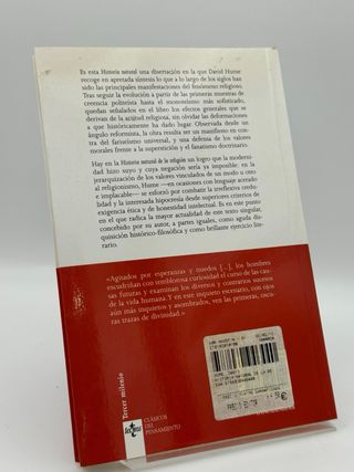 Historia natural de la religión – David Hume