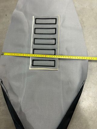 Funda de asiento negra