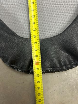 Funda de asiento negra